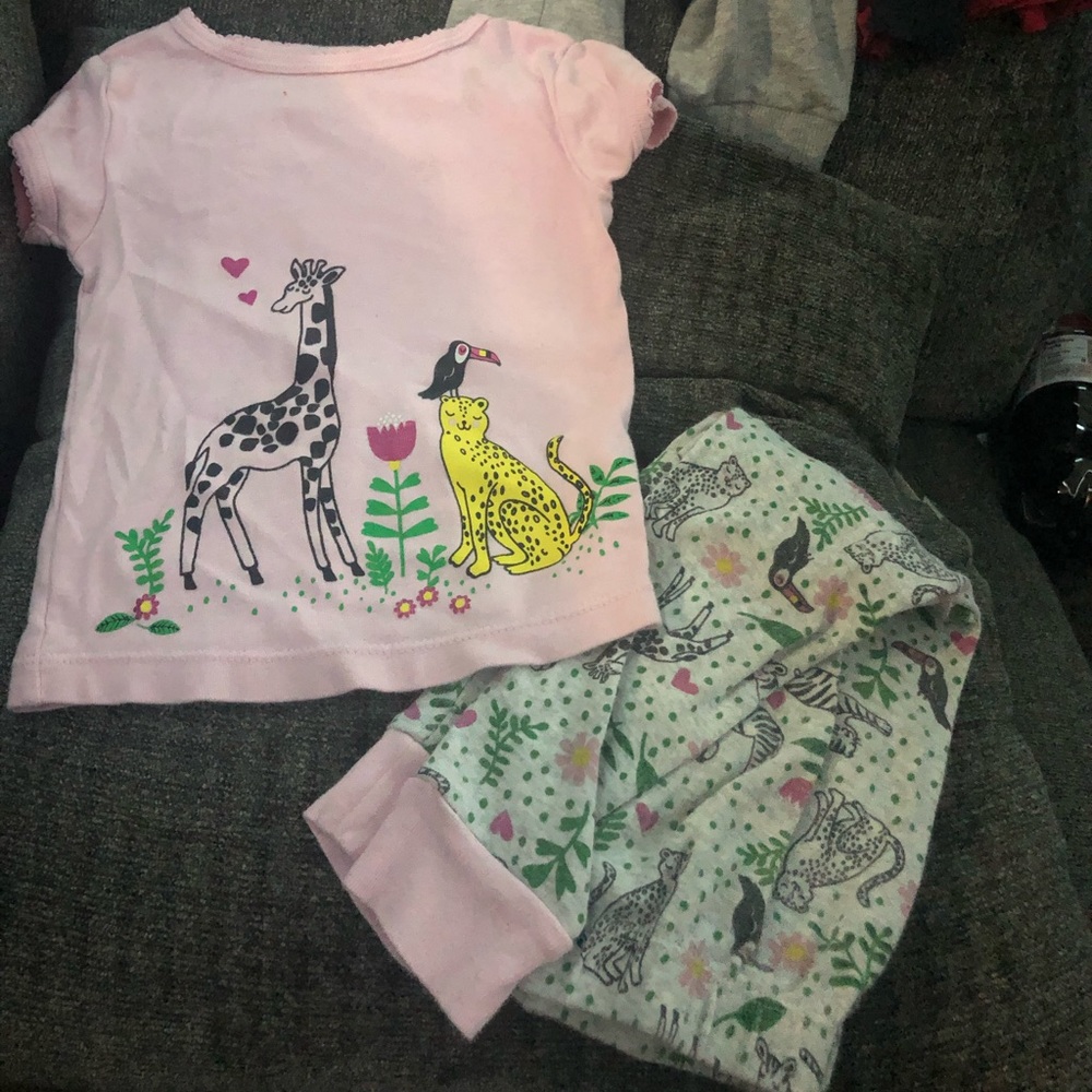 3t safari style jammies